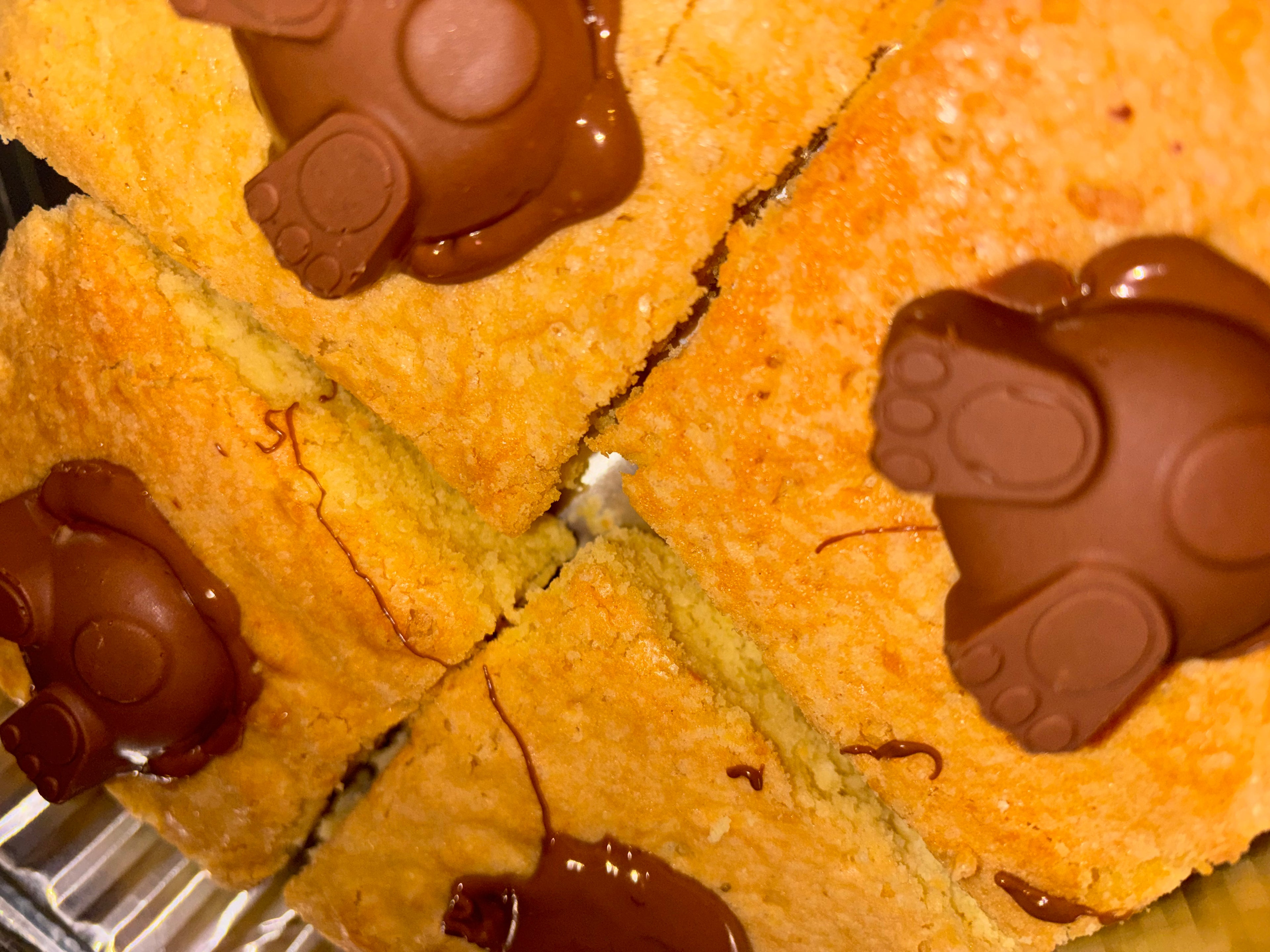 Bunny bottom blondies