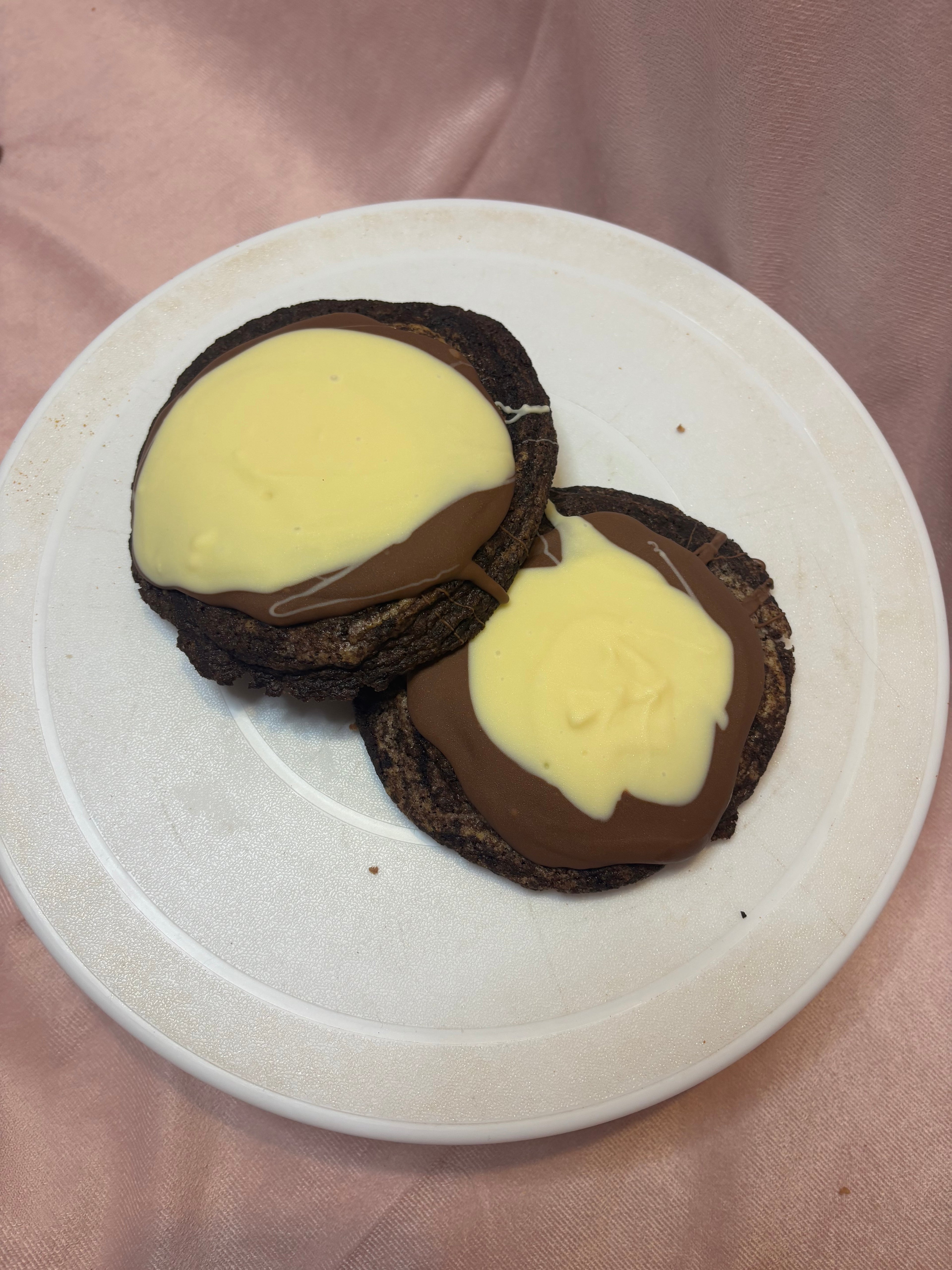 Triple Chocolate Stuffed Cookie