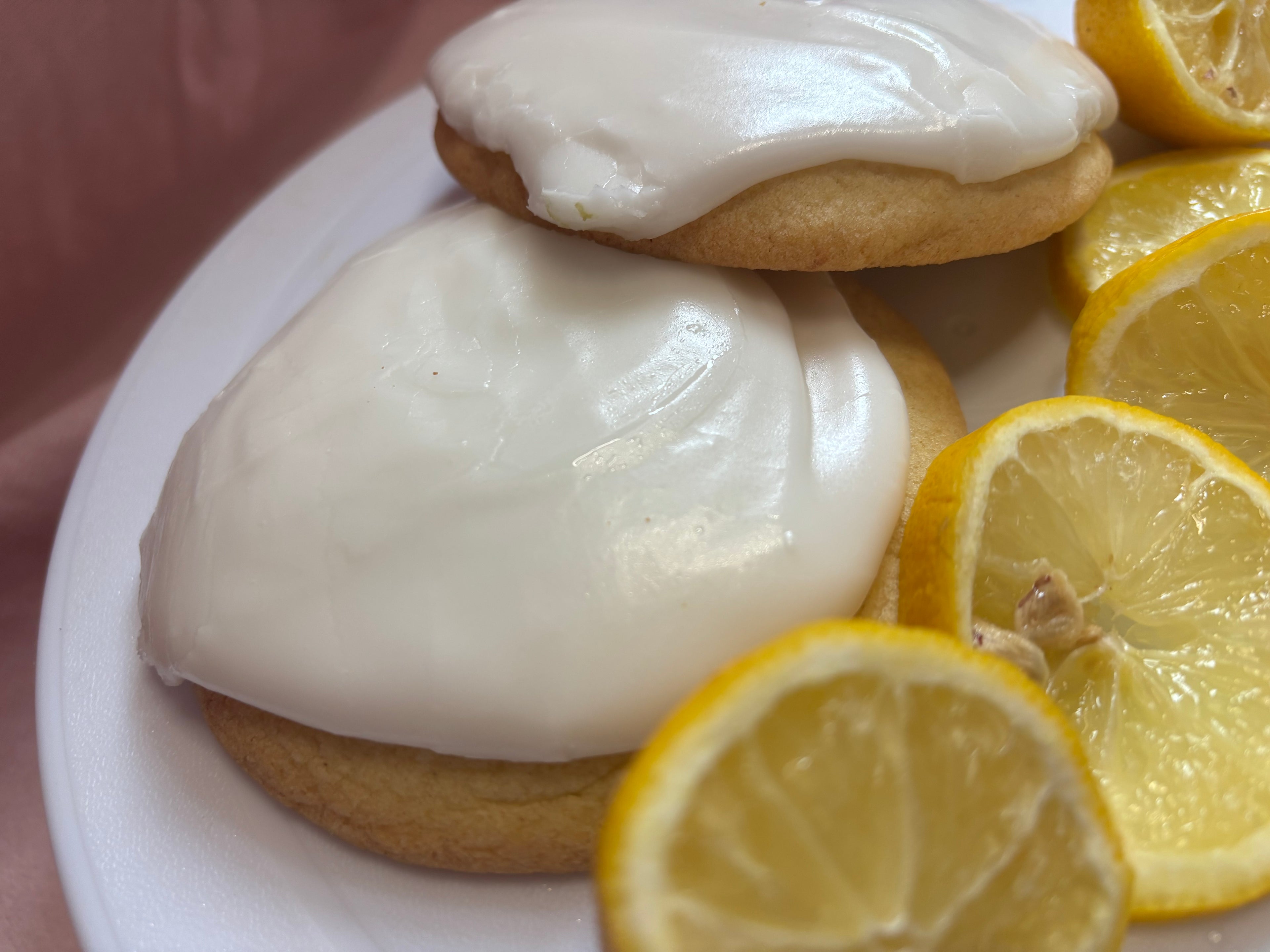 Lemon Bombed Stuffed Cookie
