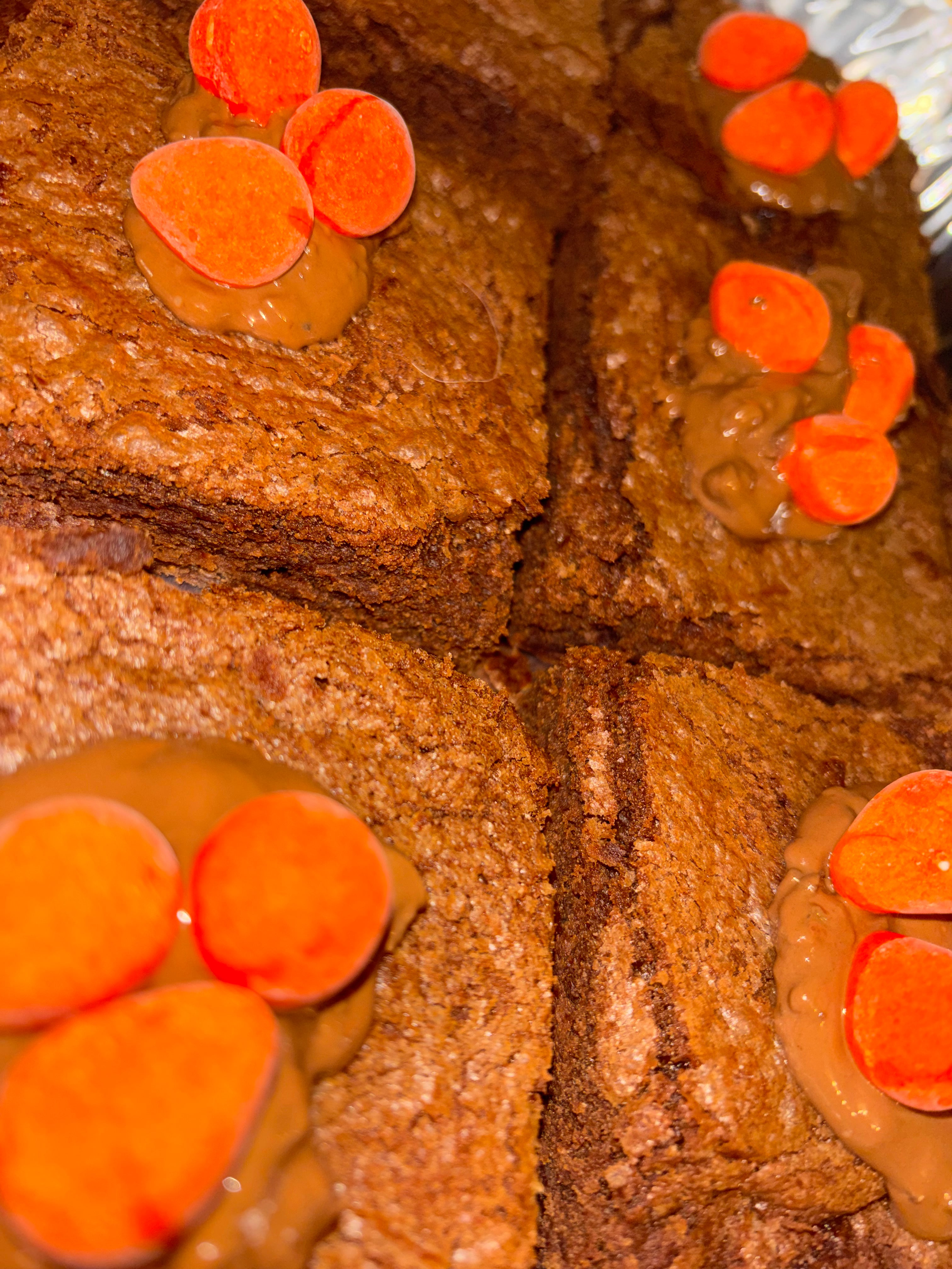 Chocolate Orange Egg brownies