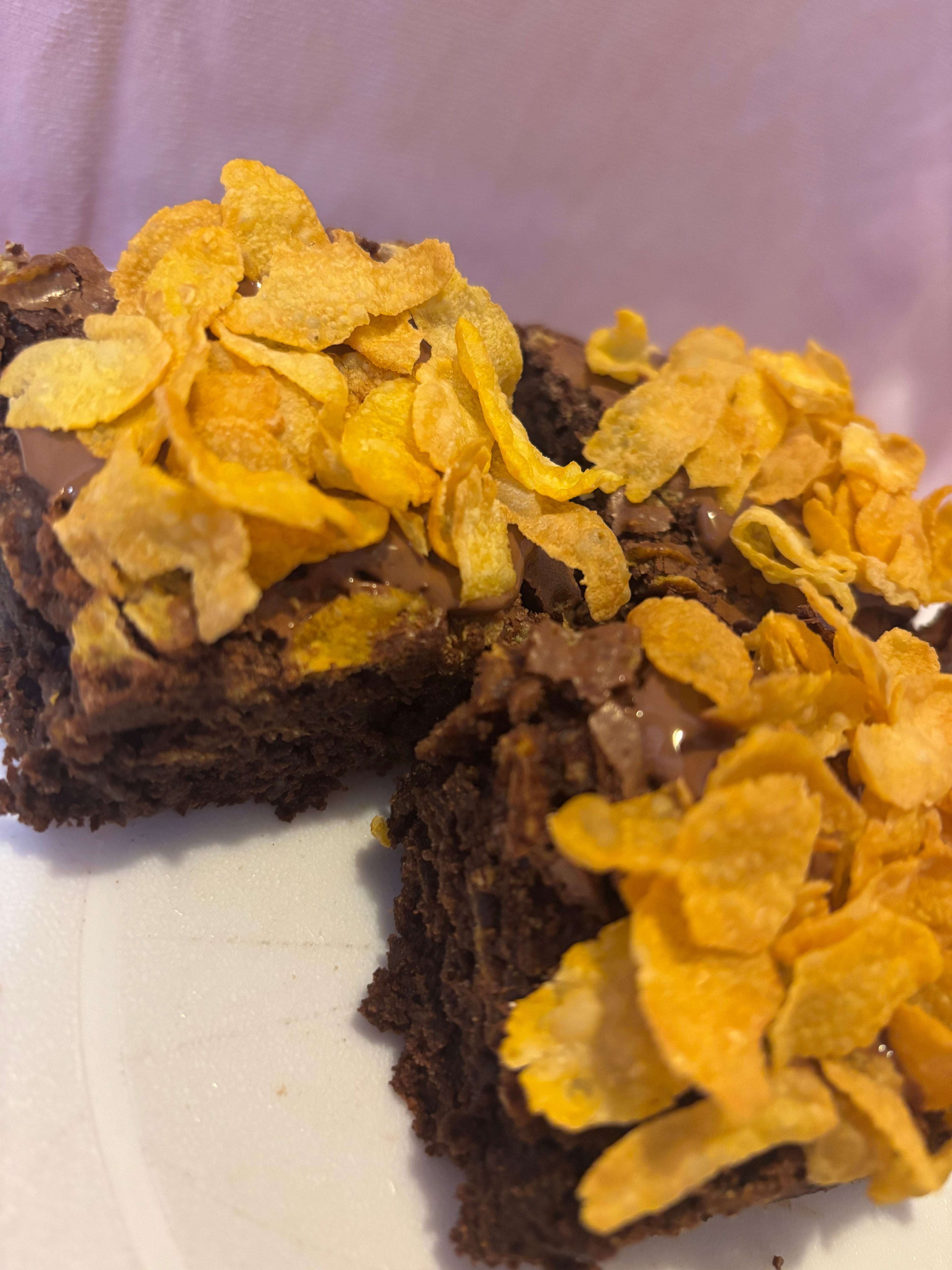 Milk Chocolate Cornflake Brownie