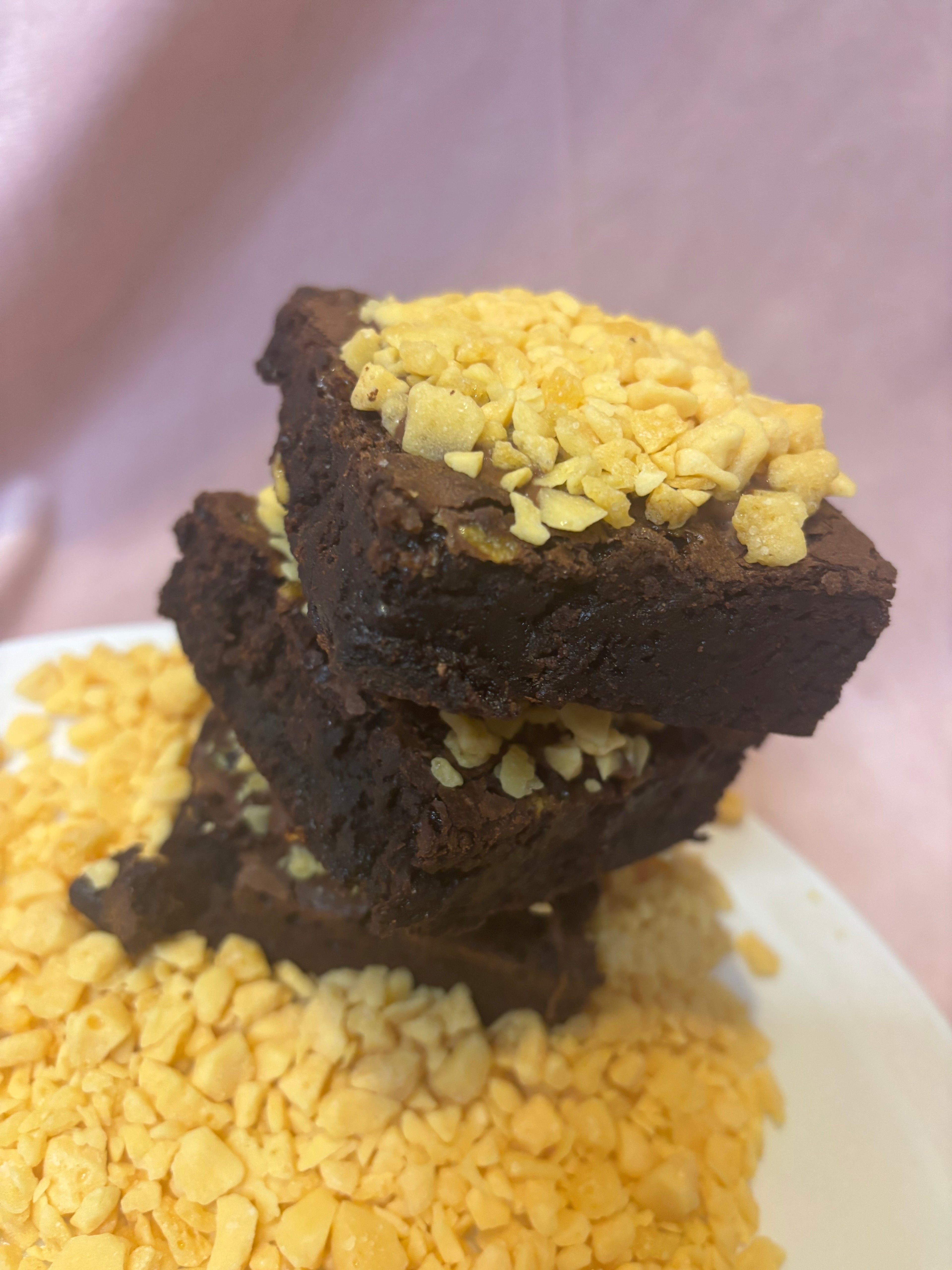 Honeycombe brownie